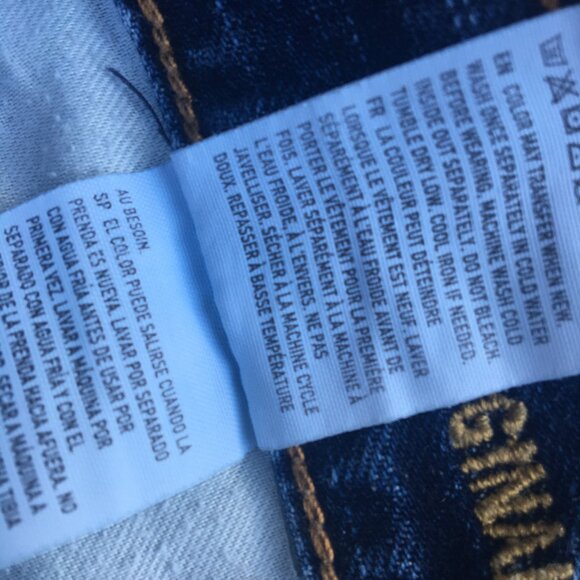 American Eagle Jeans Mens Size 33 Original Straight Lightly Distressed - Picture 15 of 15